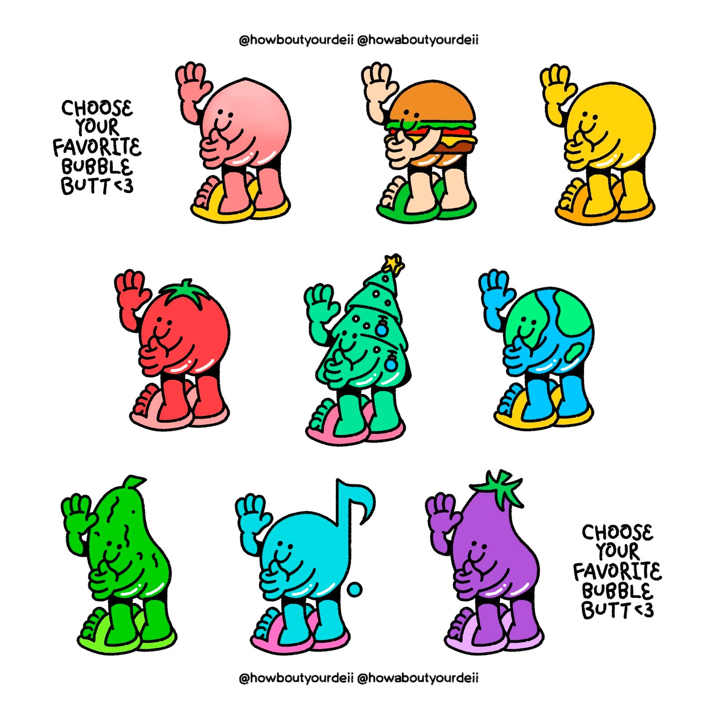 Flash #Choose your favorite bubble butt <3