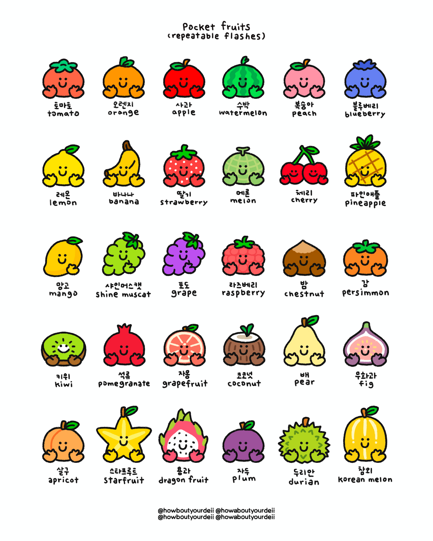 Flash #Pocket fruits